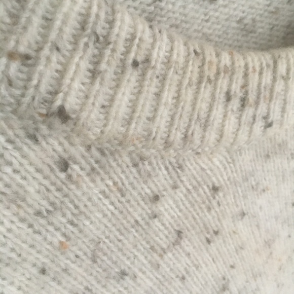 Madewell Wool Heather Sweater Dress button arms - Picture 4 of 7